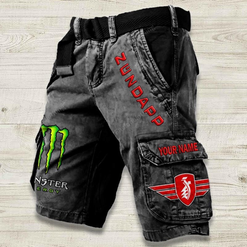 Sportswearmerch Zundapp Motorcycle Denim Short For Fan