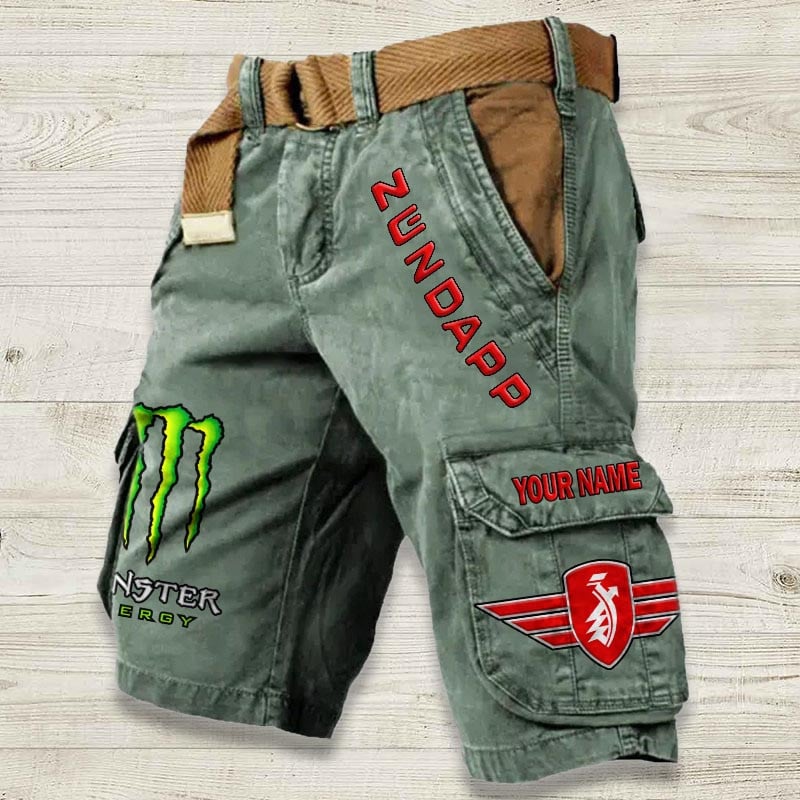 Sportswearmerch Zundapp Motorcycle Denim Short For Fan