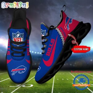 Sportswearmerch Buffalo Bills  NFL Football New Season Sneaker Max Soul Shoes For Fan