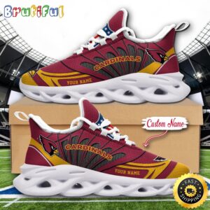 Sportswearmerch Arizona Cardinals NFL Football New Season Sneaker Max Soul Shoes For Fan