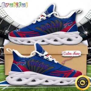 Sportswearmerch Buffalo Bills NFL Football New Season Sneaker Max Soul Shoes For Fan