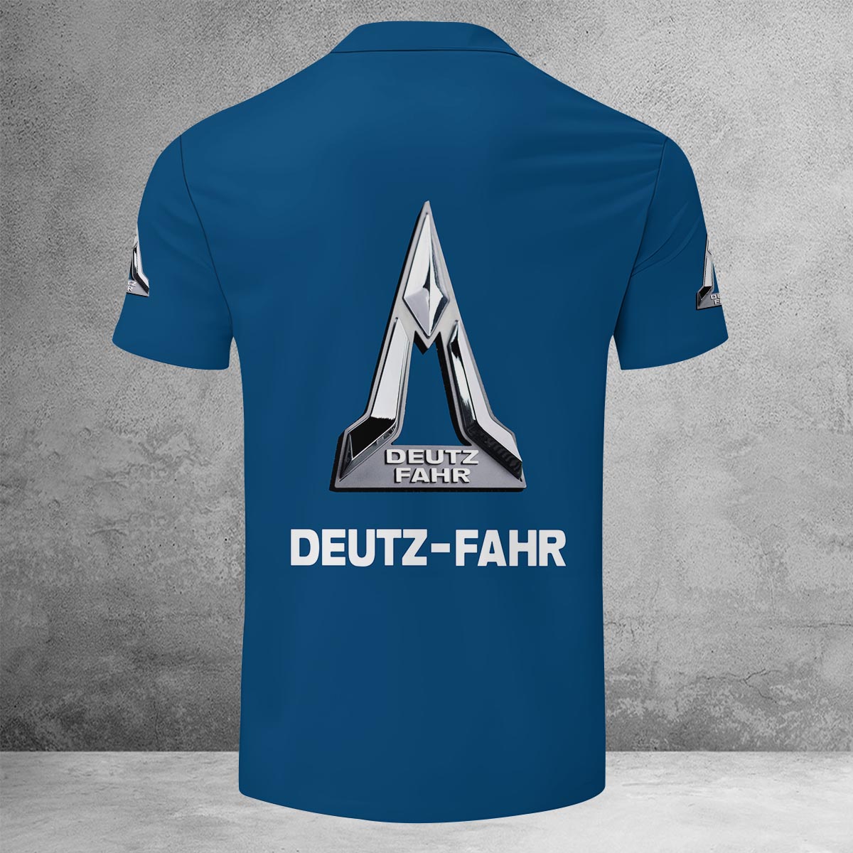 Sportswearmerch AGCO Allis Tractor Lapel Zip Polo Shirt For Fan