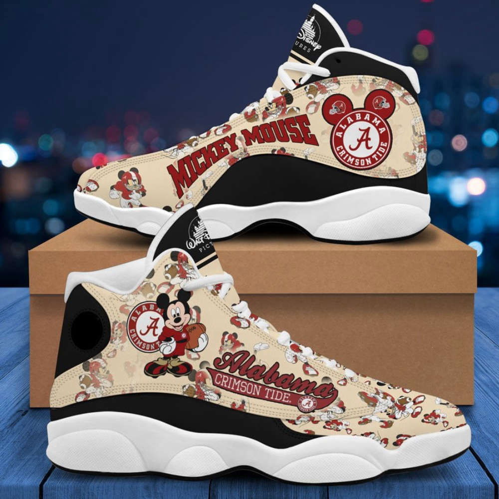 Sportswearmerch Alabama Crimson Tide NCAA AJ13 Sneakers Shoes For Men And Women