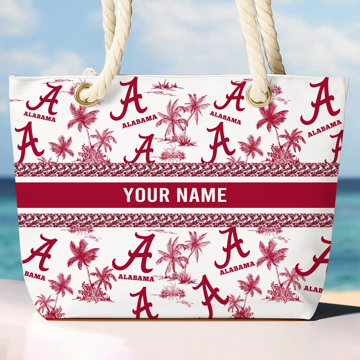 Sportswearmerch Alabama Crimson Tide NCAA Beach Bag For Fan