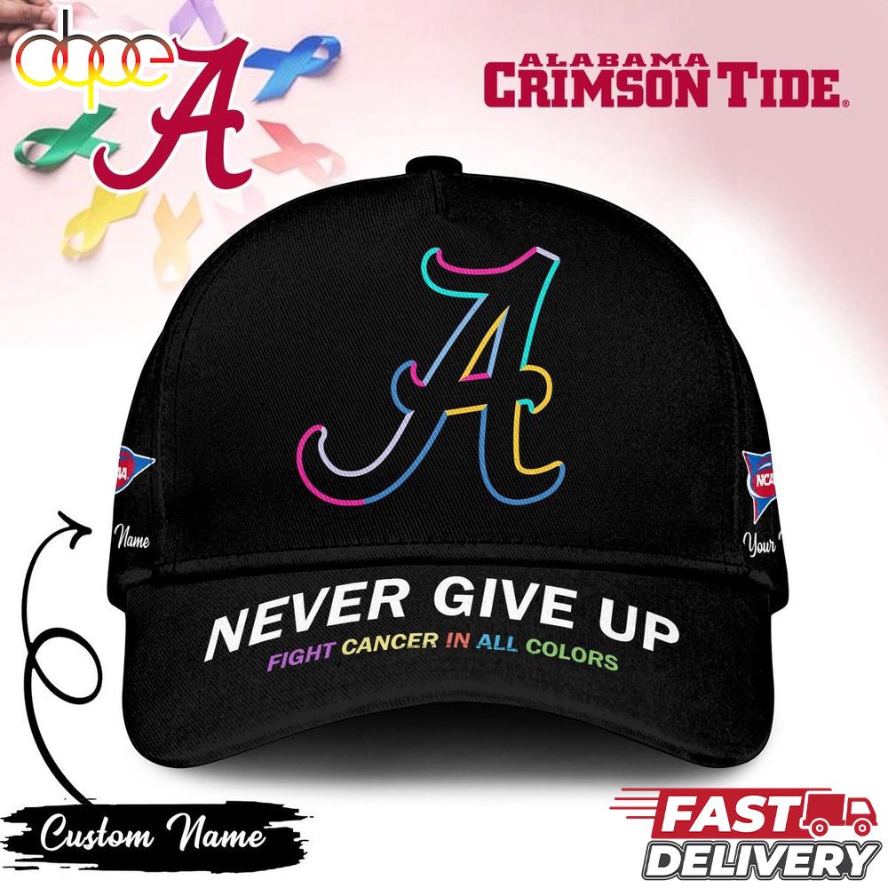 Sportswearmerch Alabama Crimson Tide NCAA Fight Cancer In Classic Cap For Fan