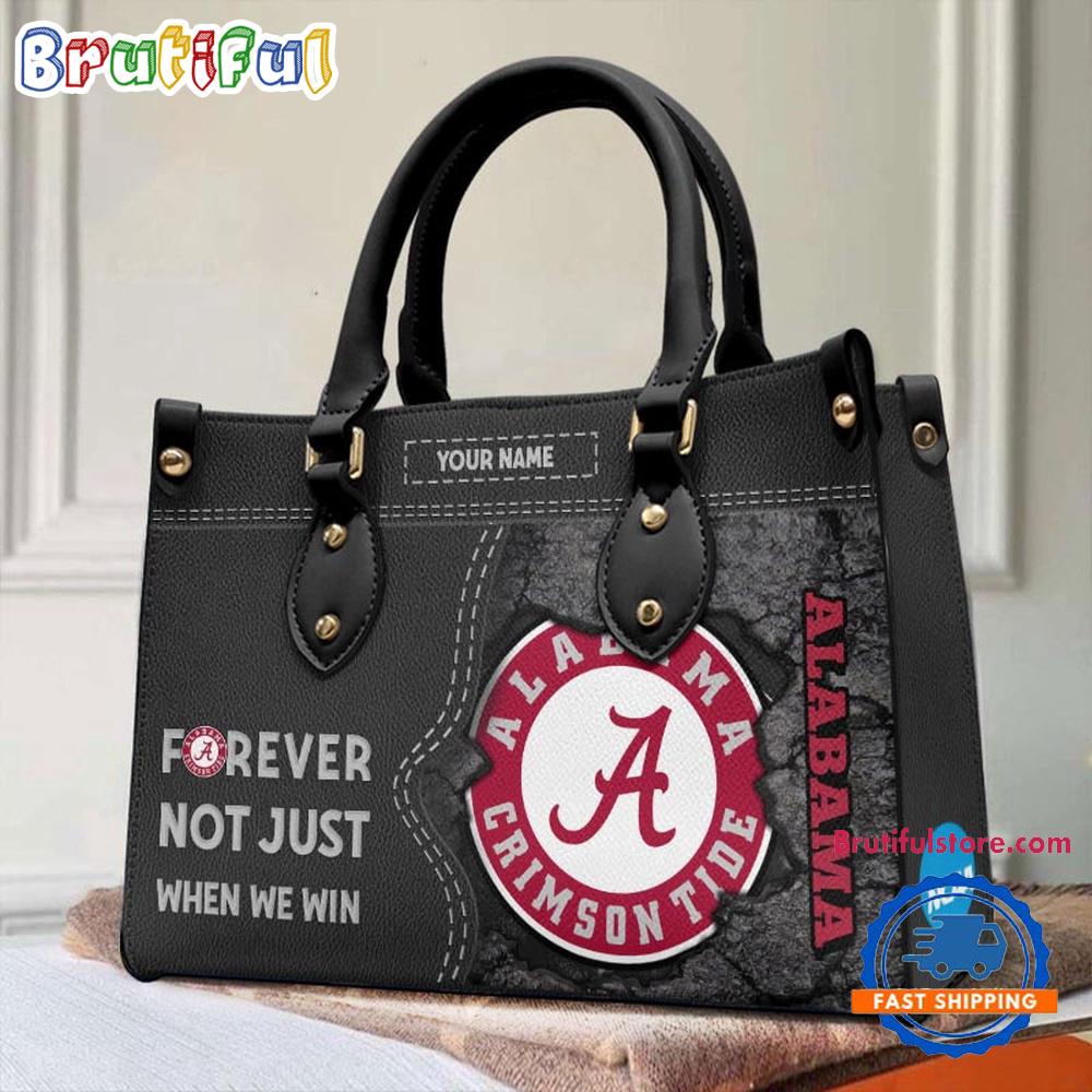 Sportswearmerch Alabama Crimson Tide NCAA Leather Hand Bag For Fan