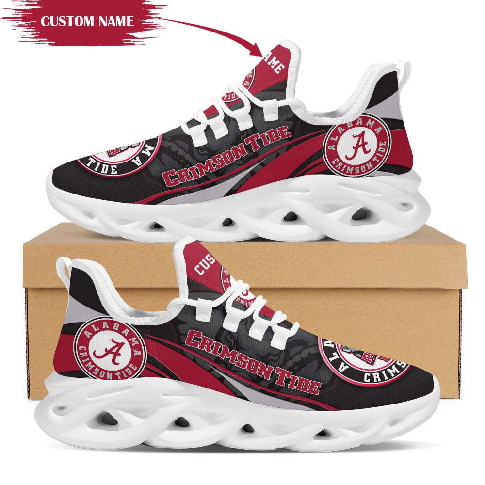 Sportswearmerch Alabama Crimson Tide NCAA Max Soul Shoes Sneakers For Men And Women