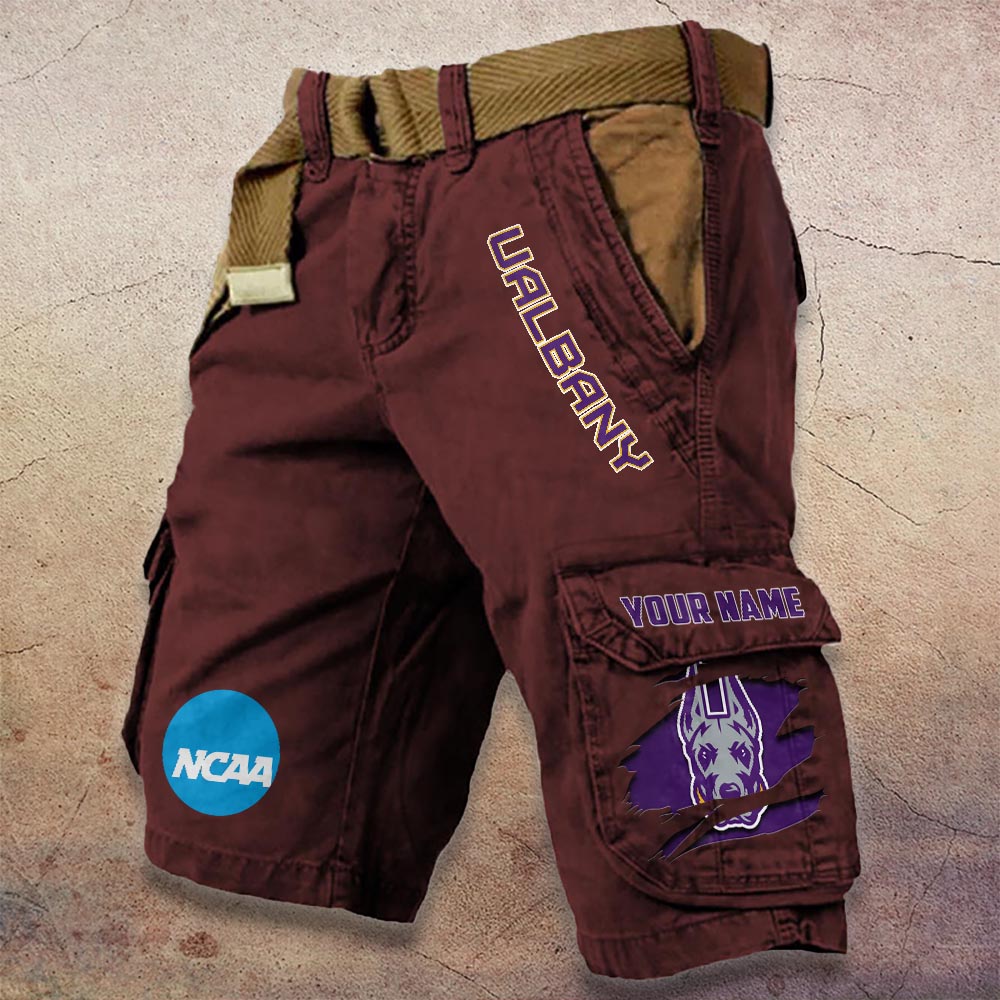 Sportswearmerch Albany Great Danes NCAA Denim Short For Fan
