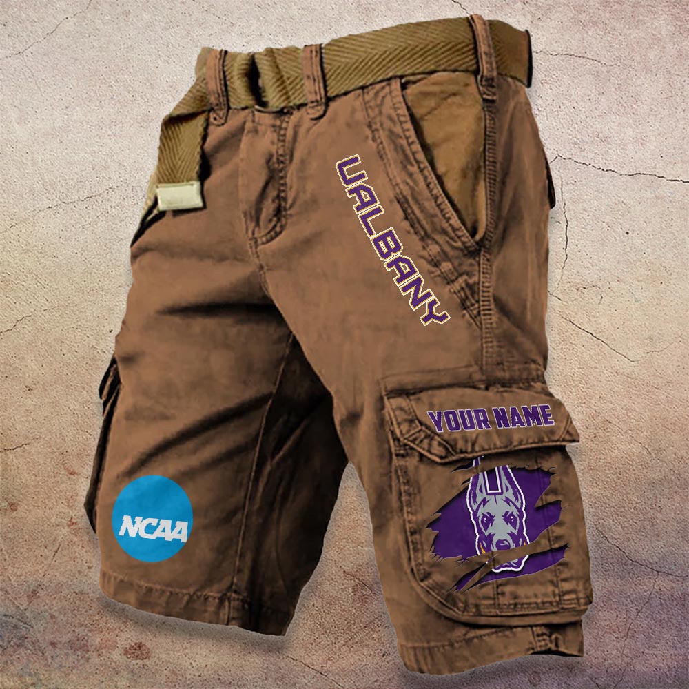 Sportswearmerch Albany Great Danes NCAA Denim Short For Fan