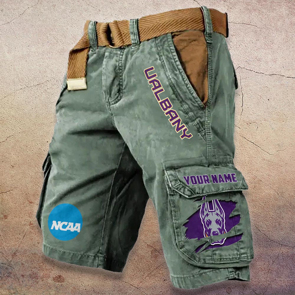 Sportswearmerch Albany Great Danes NCAA Denim Short For Fan