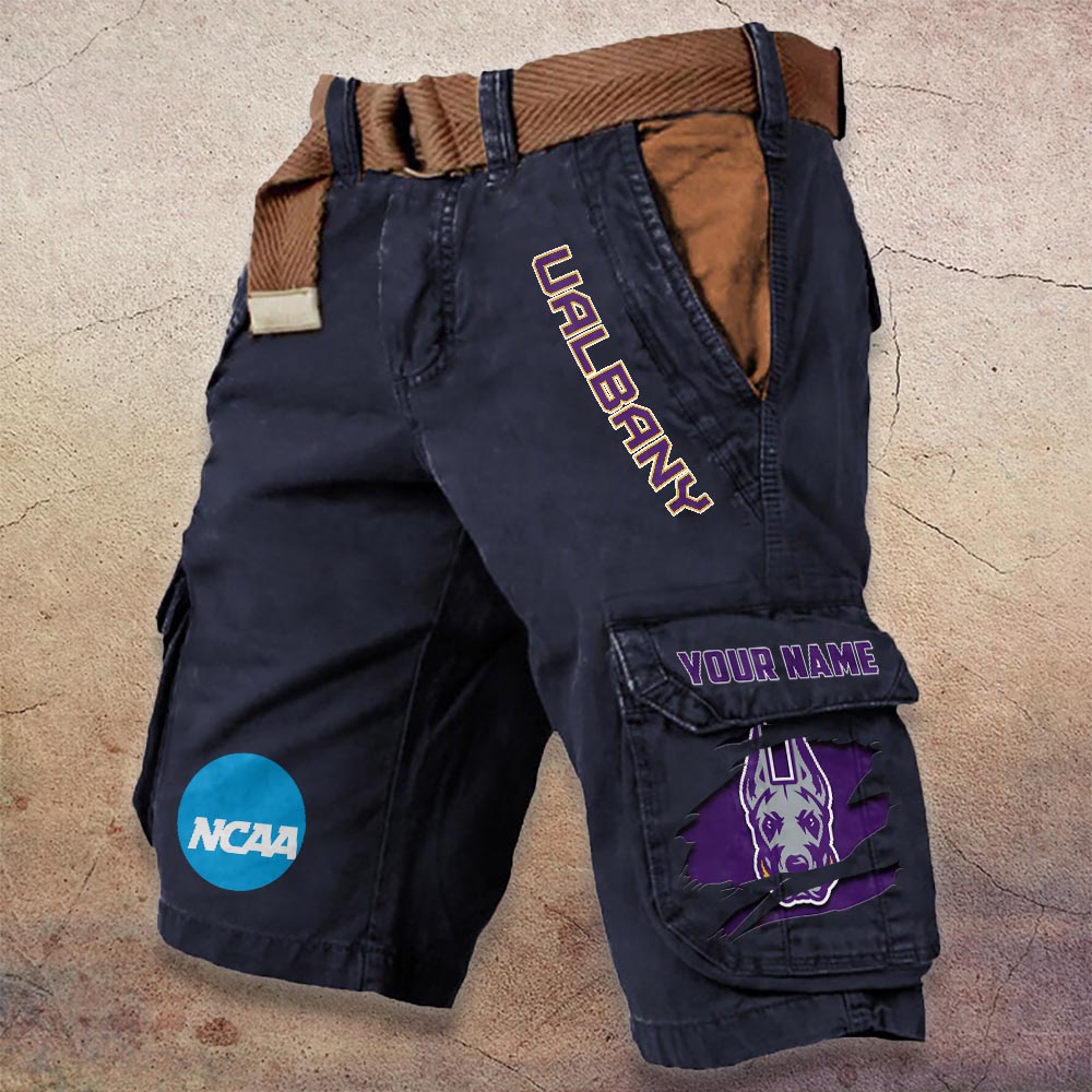 Sportswearmerch Albany Great Danes NCAA Denim Short For Fan
