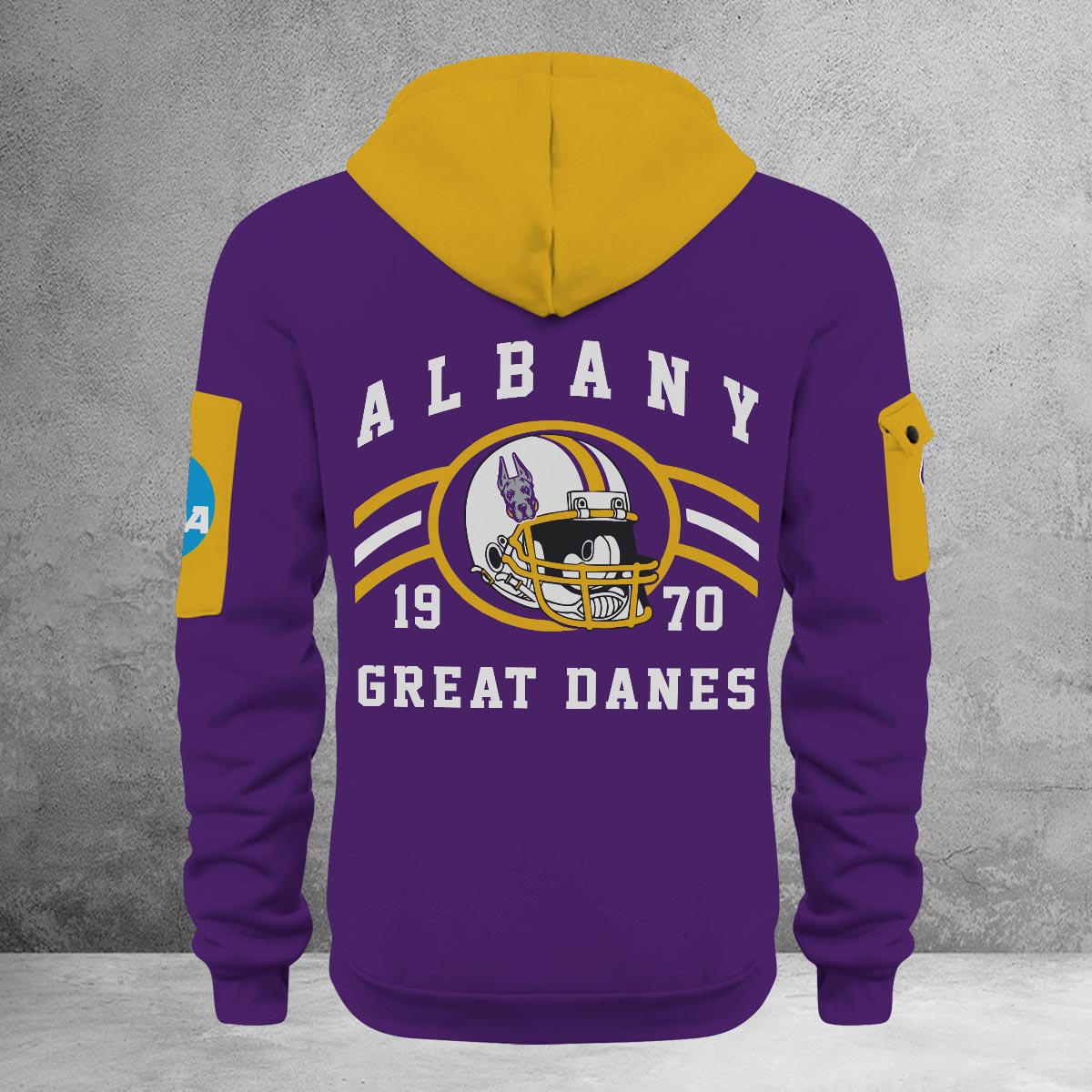 Sportswearmerch Albany Great Danes NCAA Half Zip Hoodie Personalized For Fan