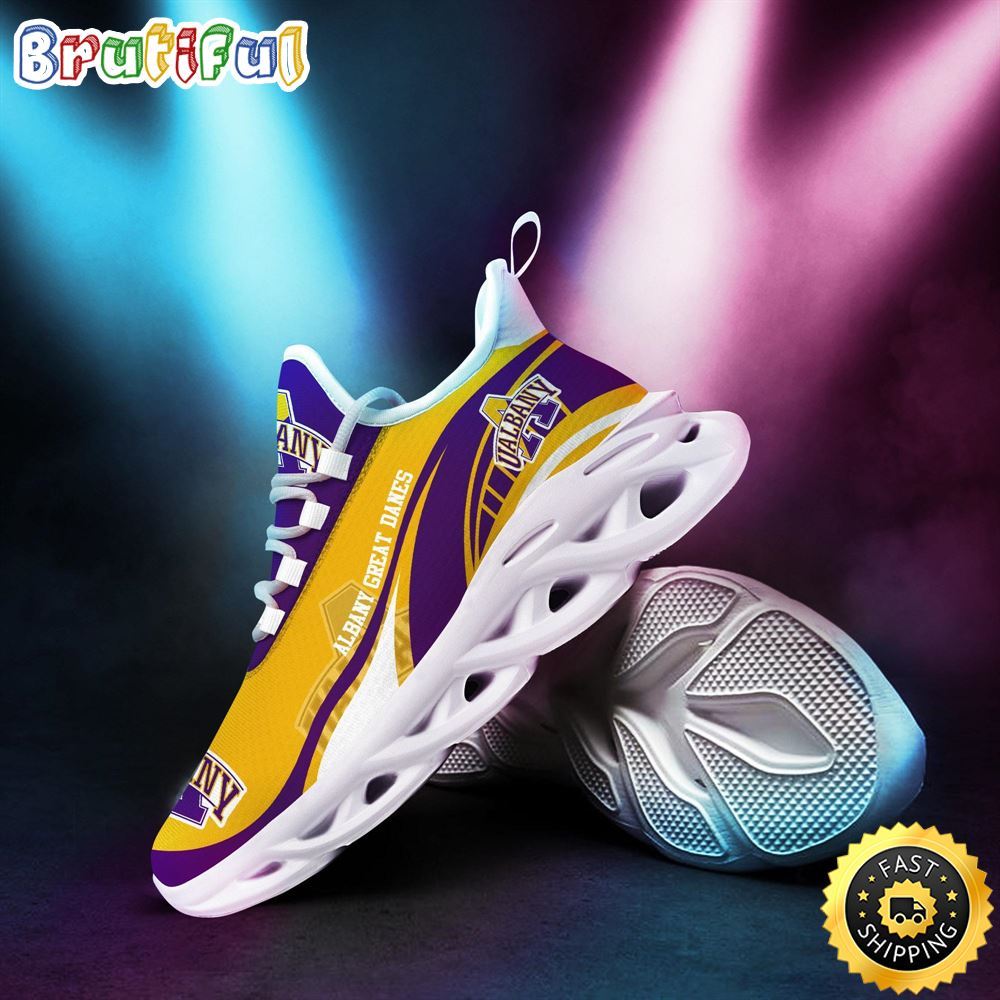 Sportswearmerch Albany Great Danes NCAA Sneakers Max Soul Shoes For Fan