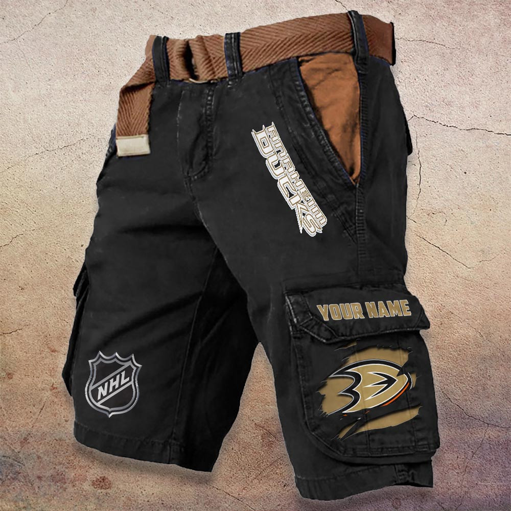 Sportswearmerch Anaheim Ducks NHL Denim Short For Fan