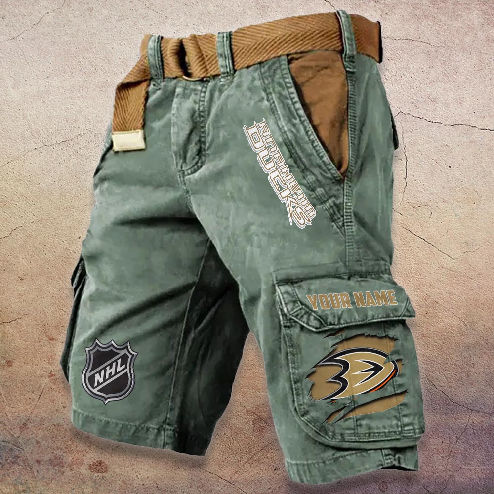 Sportswearmerch Anaheim Ducks NHL Denim Short For Fan