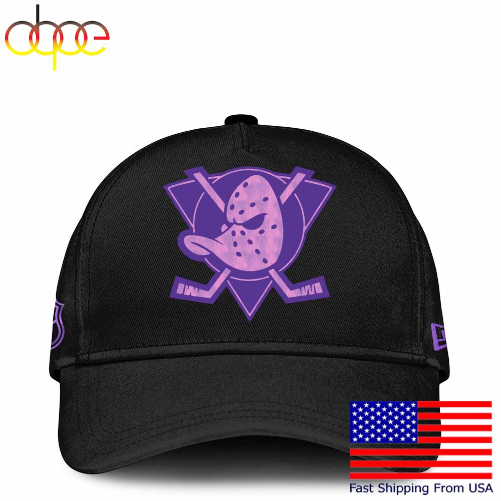 Sportswearmerch Anaheim Ducks NHL Fight Cancer Classic Cap For Fan
