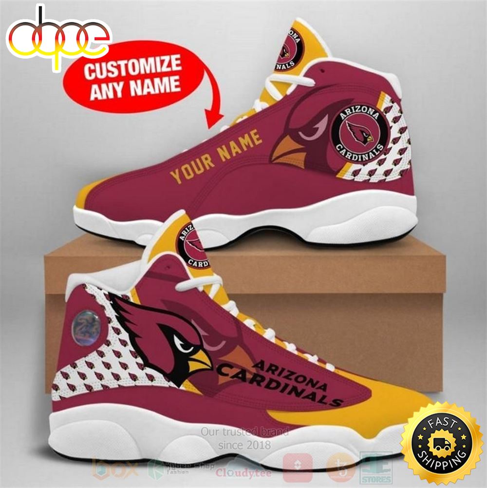 Sportswearmerch Arizona Cardinals NFL AJ13 Sneakers Shoes For Men And Women