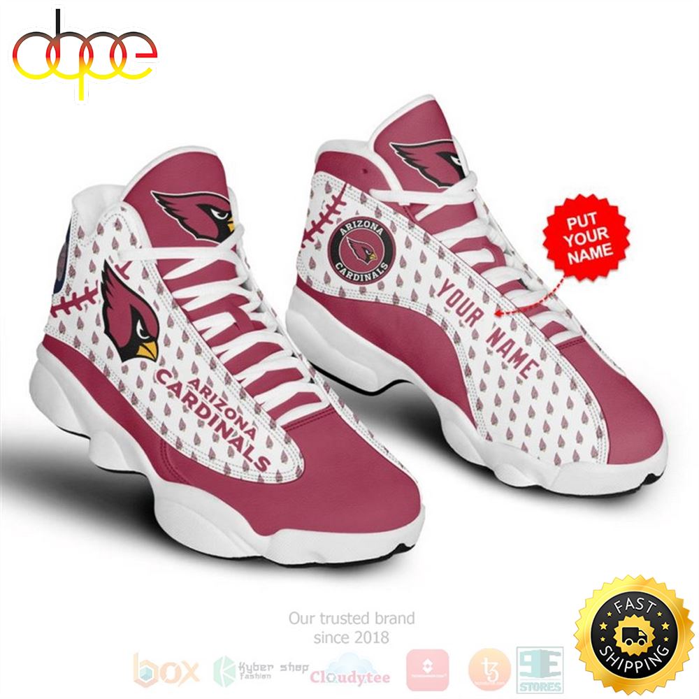 Sportswearmerch Arizona Cardinals NFL AJ13 Sneakers Shoes For Men And Women
