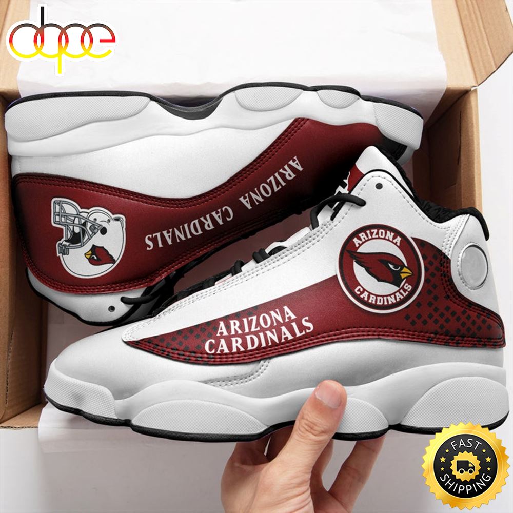 Sportswearmerch Arizona Cardinals NFL AJ13 Sneakers Shoes For Men And Women