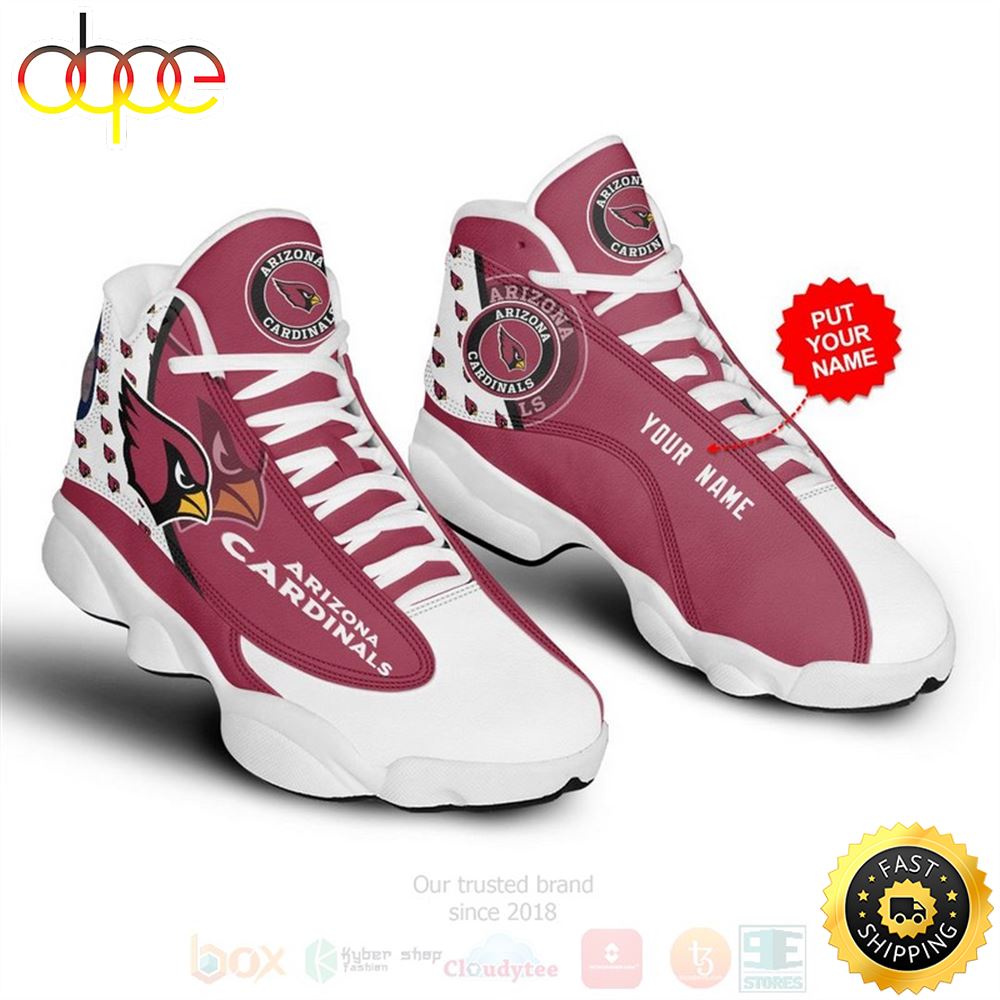 Sportswearmerch Arizona Cardinals NFL AJ13 Sneakers Shoes For Men And Women