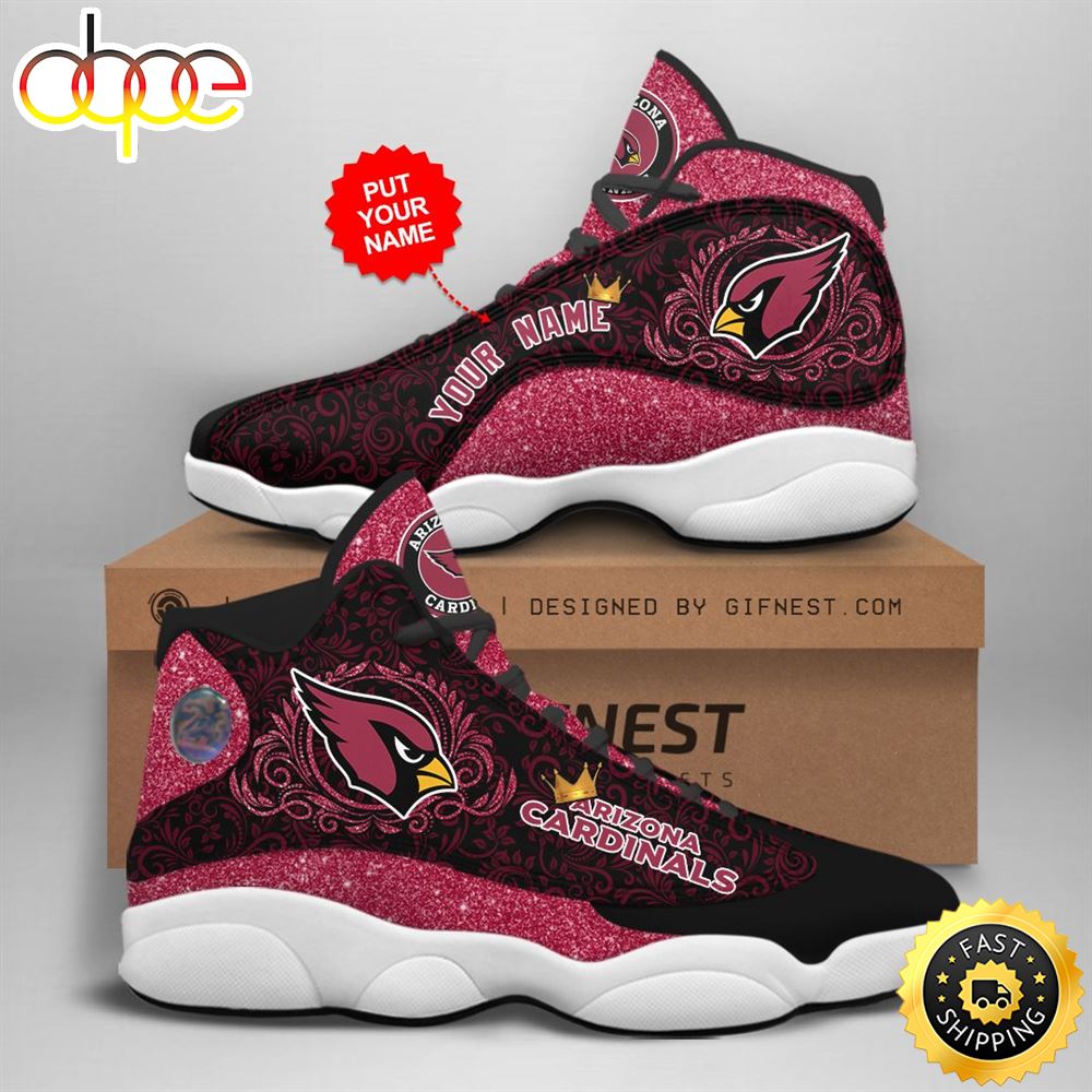 Sportswearmerch Arizona Cardinals NFL AJ13 Sneakers Shoes For Men And Women