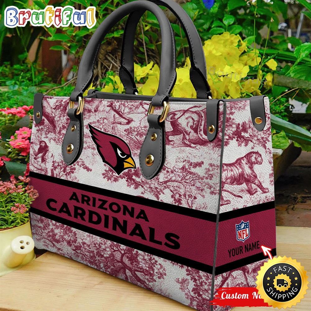 Sportswearmerch Arizona Cardinals NFL Leather Handbag For Fan