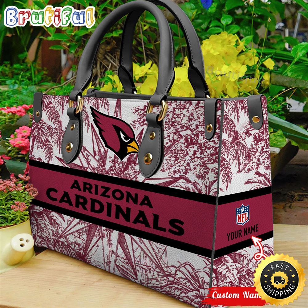 Sportswearmerch Arizona Cardinals NFL Leather Handbag For Fan