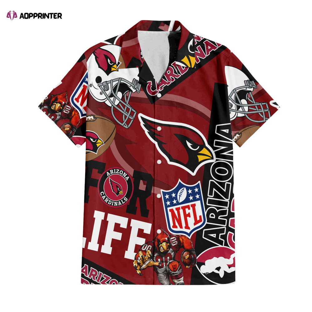 Sportswearmerch Arizona Cardinals NFL Personalized Hawaiian Shirt For Fan