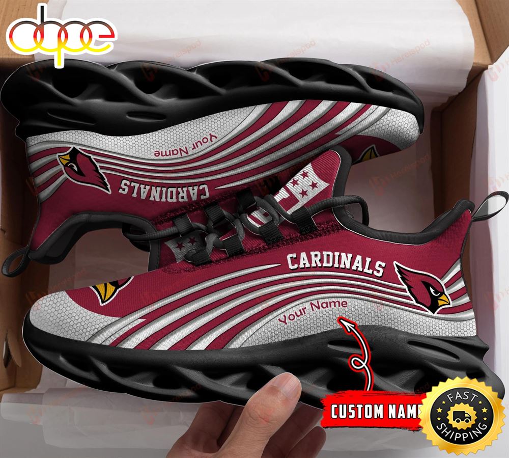 Sportswearmerch Arizona Cardinals NFL Personalized Max Soul Shoes Sneakers For Men And Women