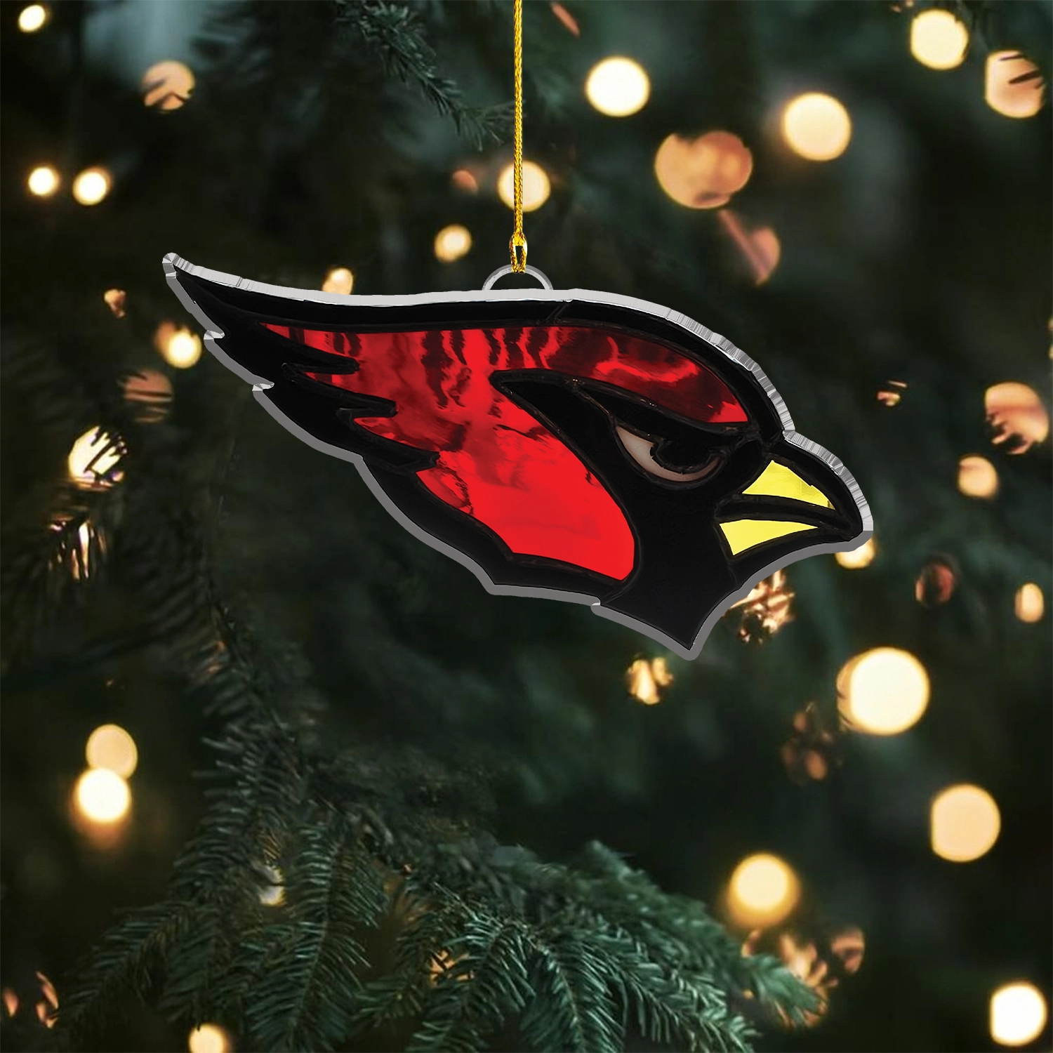 Sportswearmerch Arizona Cardinals NFL x Christmas Acrylic Ornament Gift For Fans