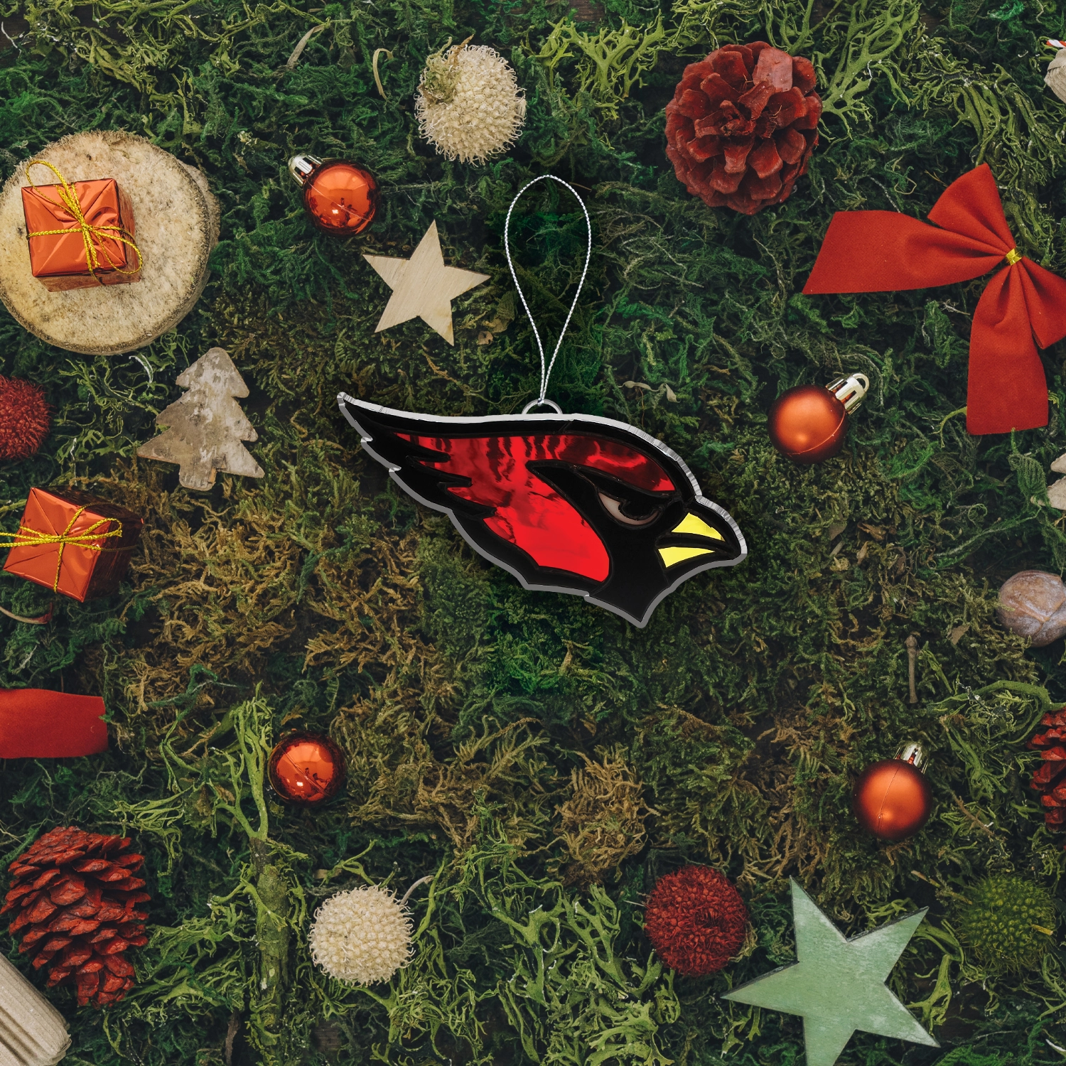 Sportswearmerch Arizona Cardinals NFL x Christmas Acrylic Ornament Gift For Fans