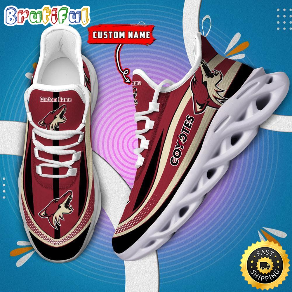Sportswearmerch Arizona Coyotes NHL Clunky Max Soul Shoes For Fan