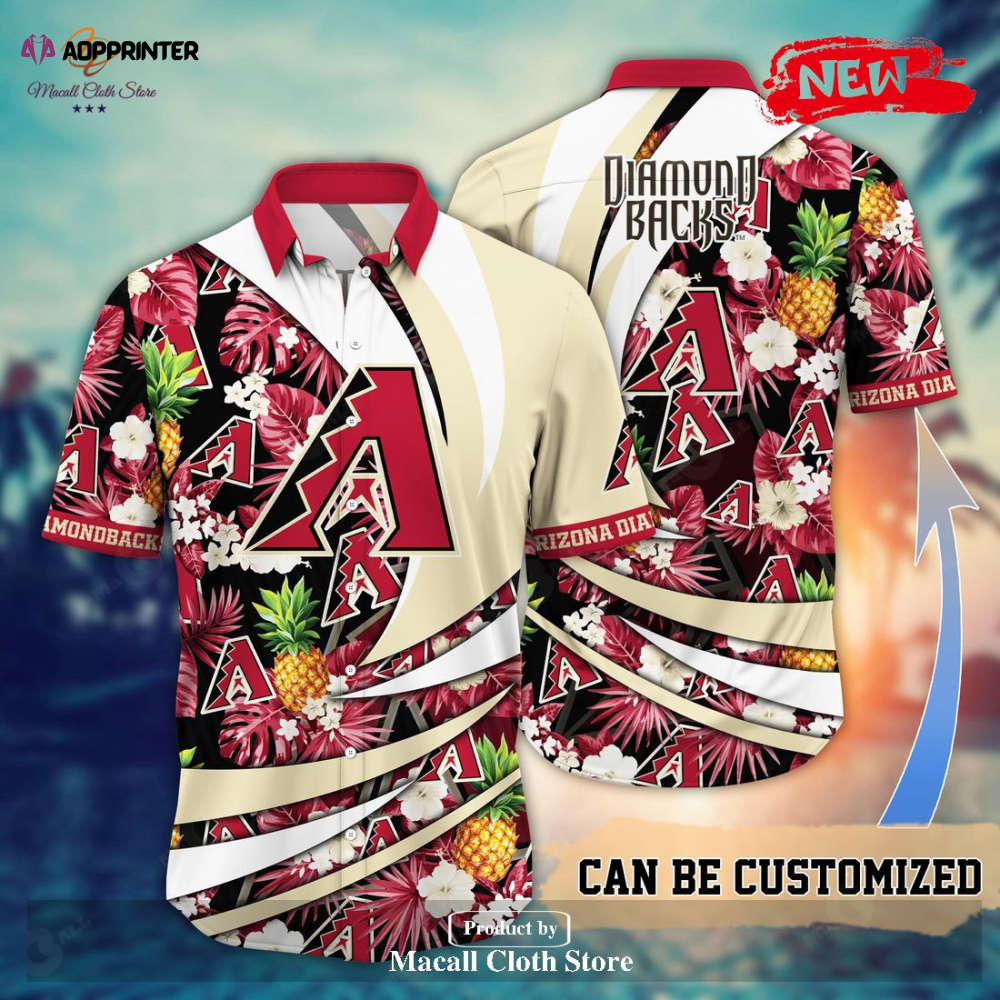 Sportswearmerch Arizona Diamondbacks MLB Personalized Hawaiian Shirt For Fan