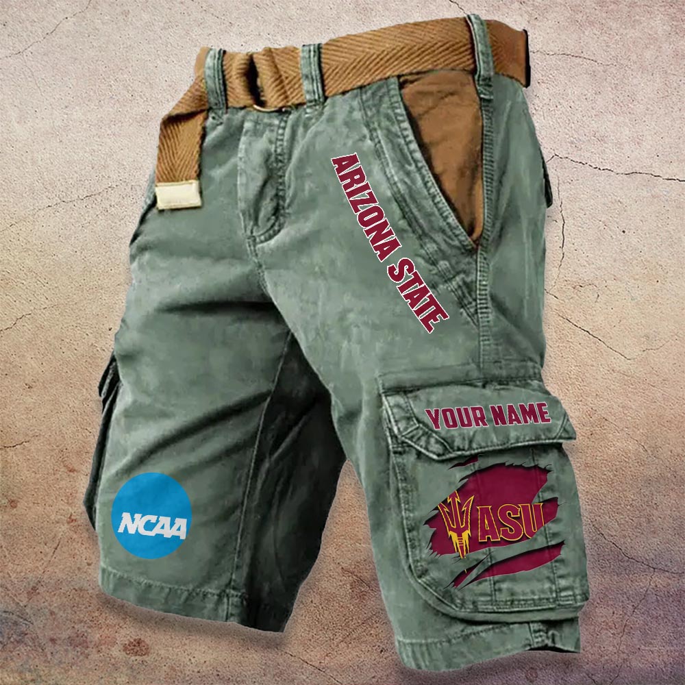 Sportswearmerch Arizona State Sun Devils NCAA Denim Short For Fan