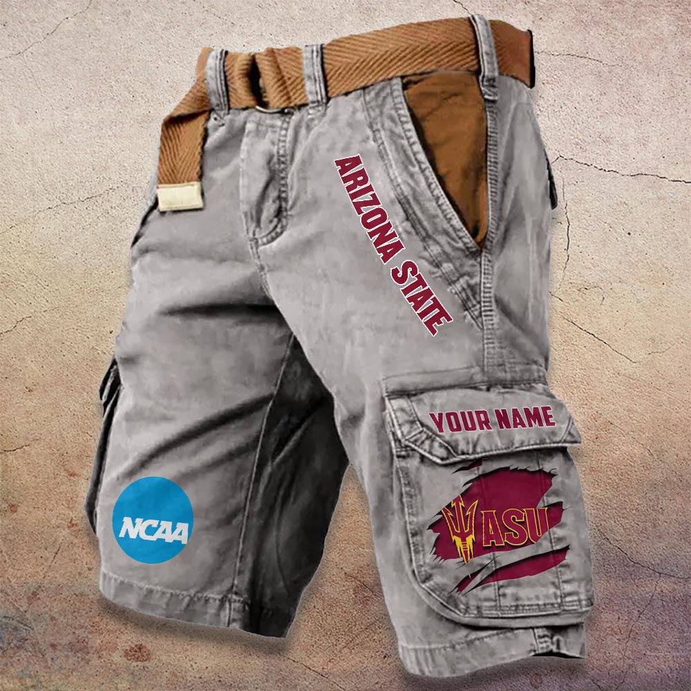 Sportswearmerch Arizona State Sun Devils NCAA Denim Short For Fan
