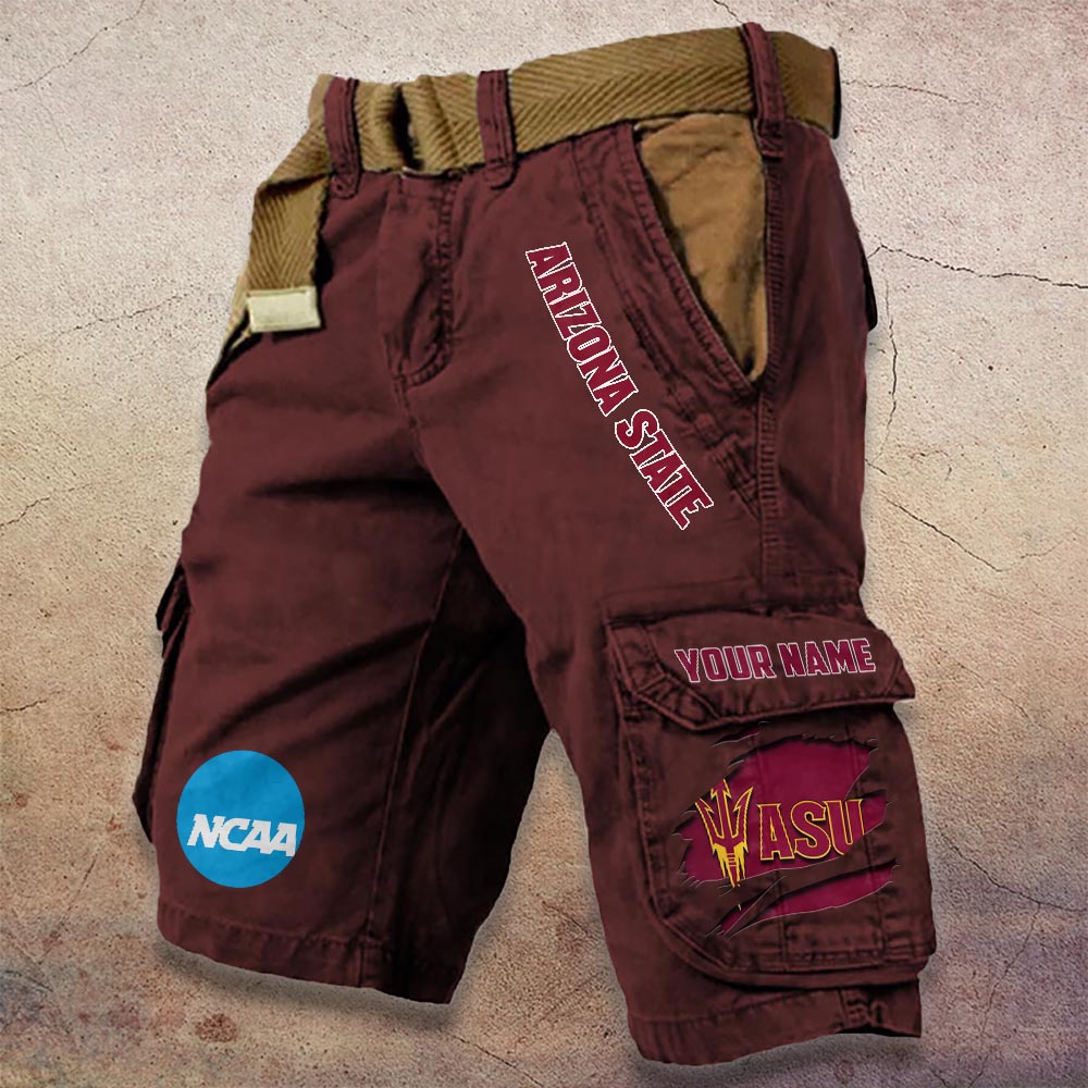 Sportswearmerch Arizona State Sun Devils NCAA Denim Short For Fan