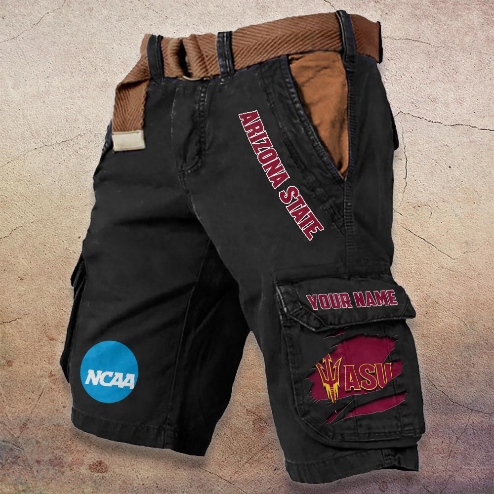 Sportswearmerch Arizona State Sun Devils NCAA Denim Short For Fan