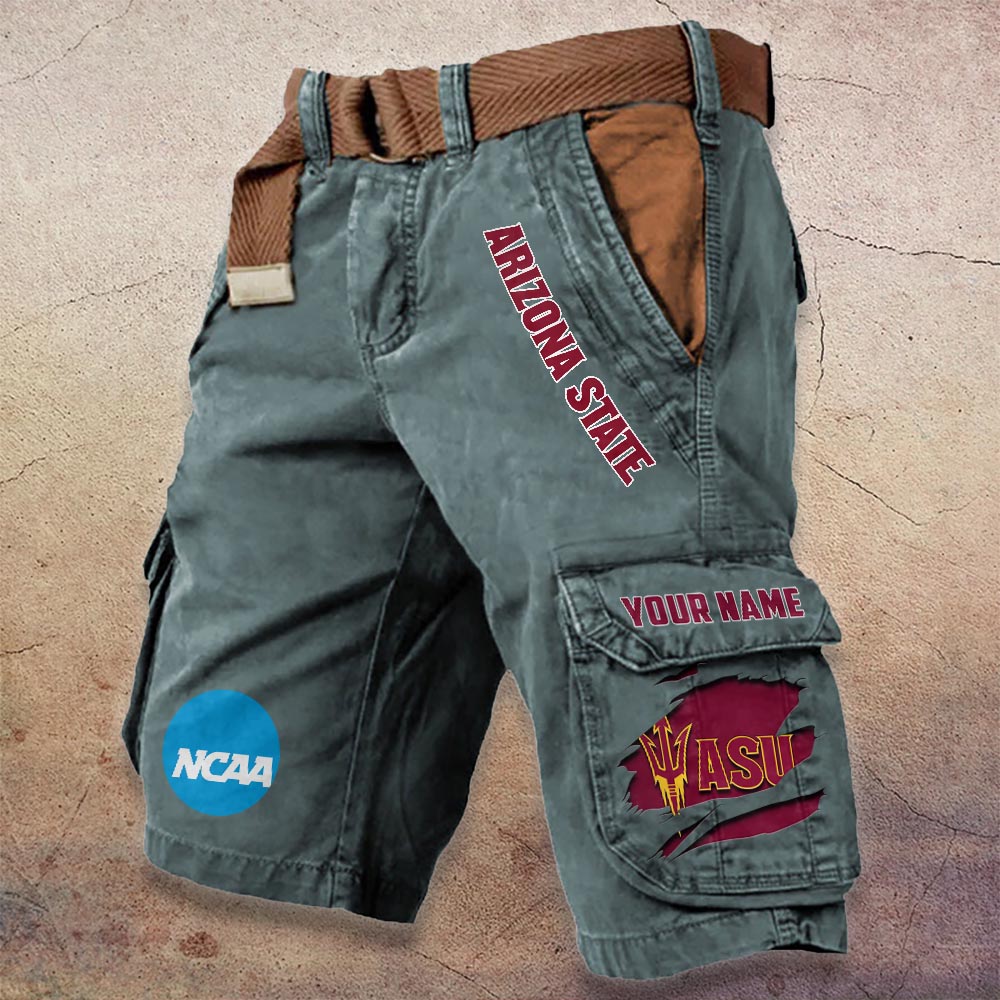 Sportswearmerch Arizona State Sun Devils NCAA Denim Short For Fan