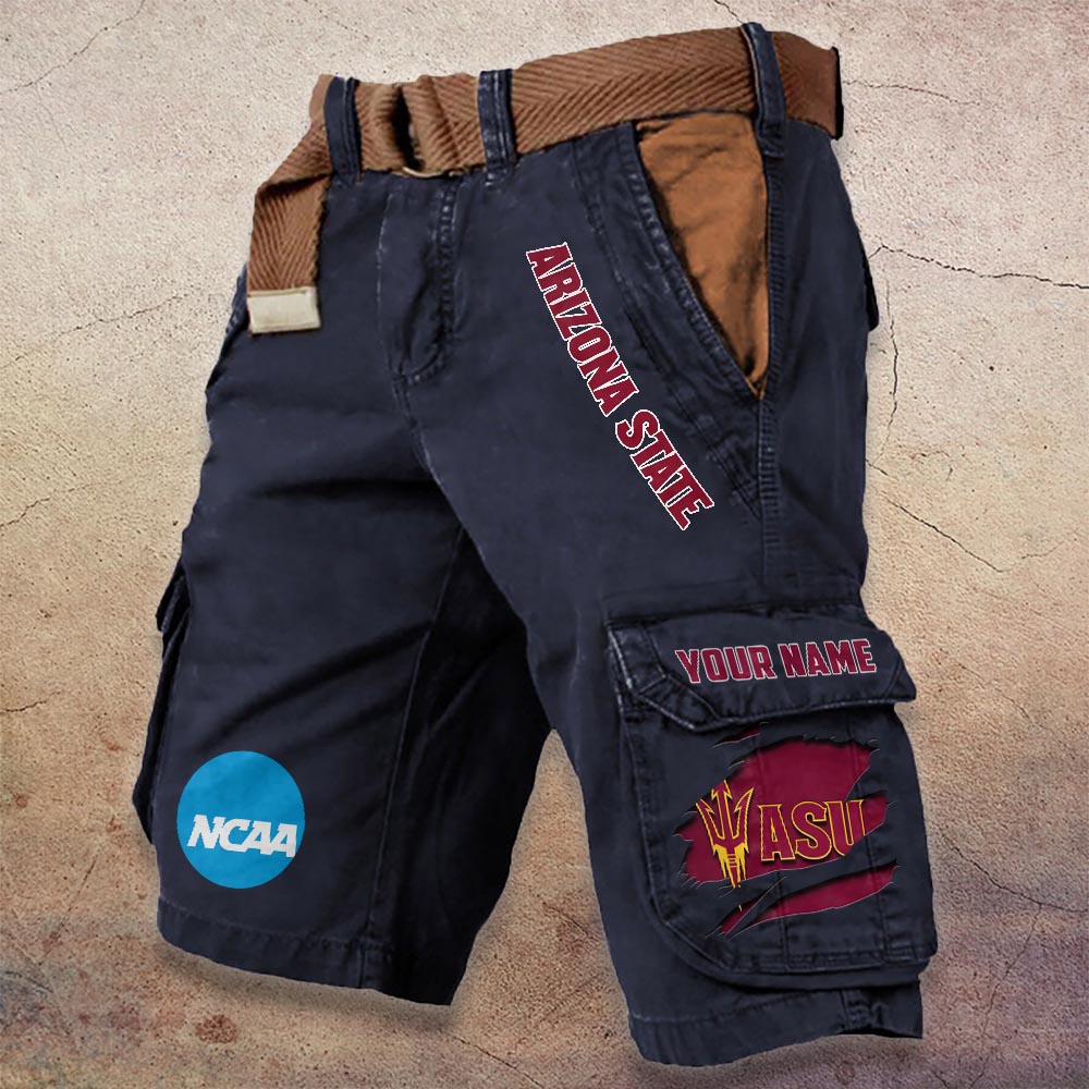 Sportswearmerch Arizona State Sun Devils NCAA Denim Short For Fan