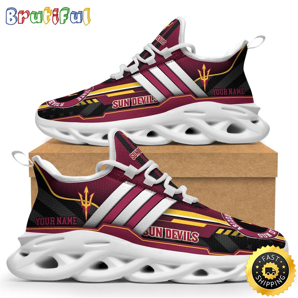 Sportswearmerch Arizona State Sun Devils NCAA Max Soul Shoes Sneakers For Fan