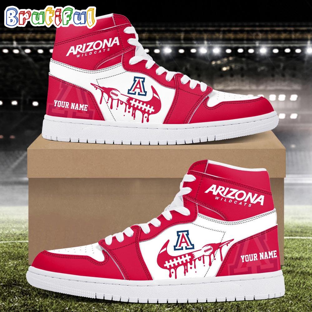Sportswearmerch Arizona Wildcats NCAA AJ1 High Sneakers Shoes For Men And Women