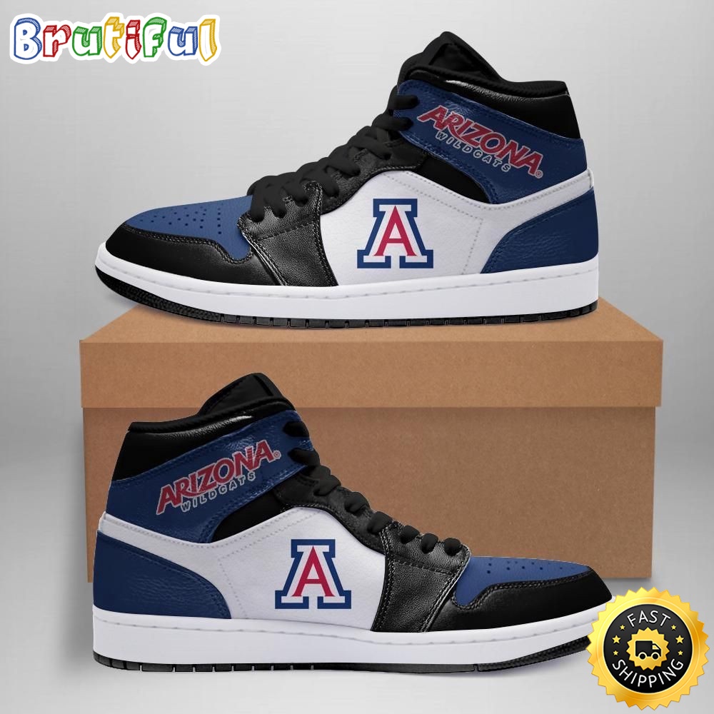 Sportswearmerch Arizona Wildcats NCAA AJ1 High Sneakers Shoes For Men And Women
