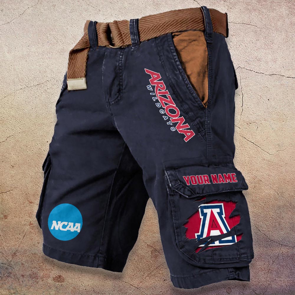 Sportswearmerch Arizona Wildcats NCAA Denim Short For Fan