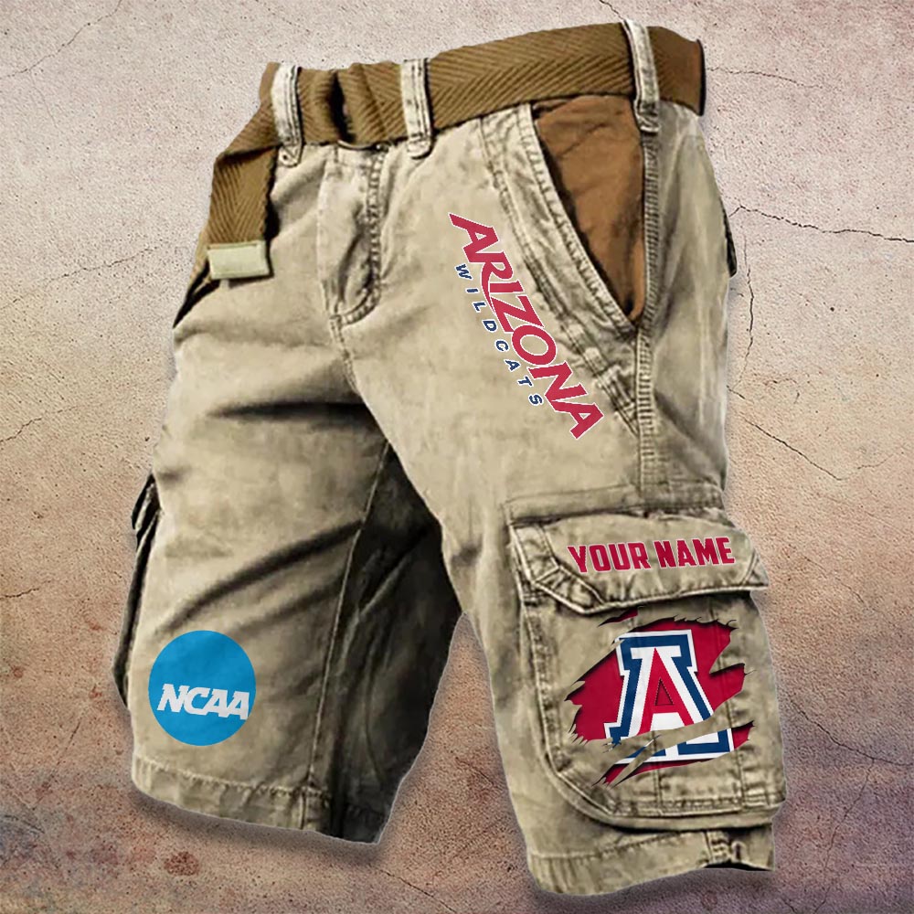 Sportswearmerch Arizona Wildcats NCAA Denim Short For Fan