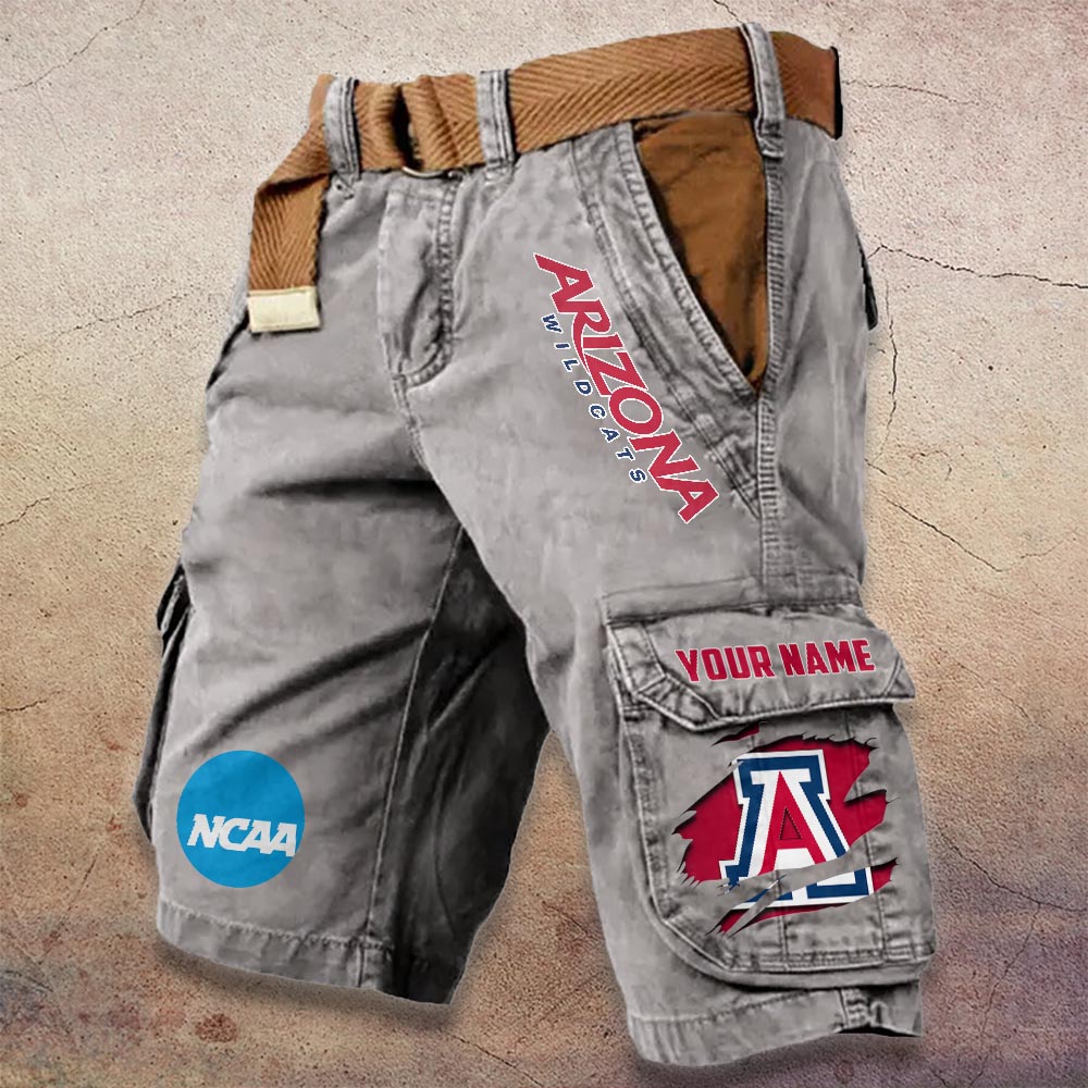 Sportswearmerch Arizona Wildcats NCAA Denim Short For Fan