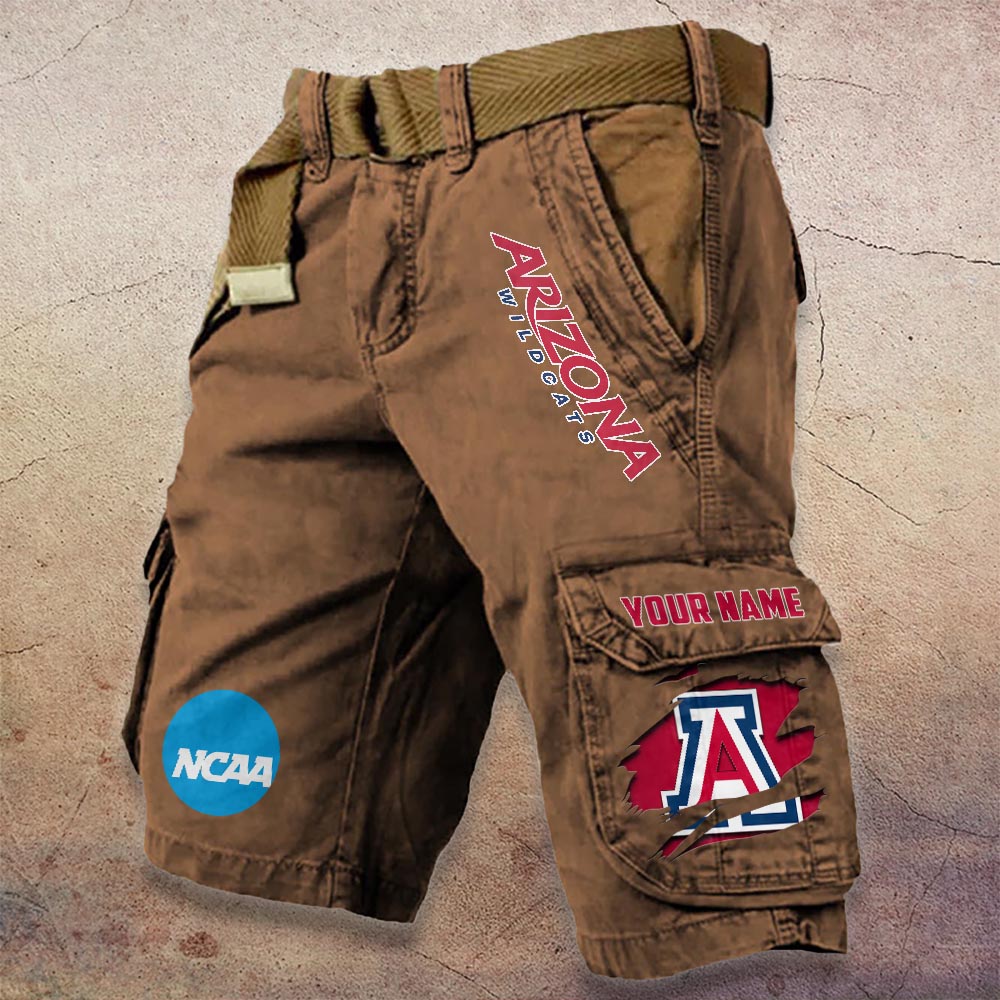 Sportswearmerch Arizona Wildcats NCAA Denim Short For Fan