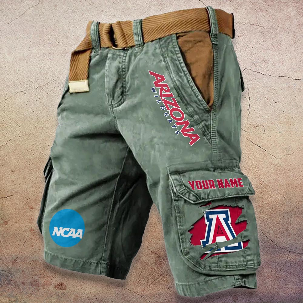 Sportswearmerch Arizona Wildcats NCAA Denim Short For Fan