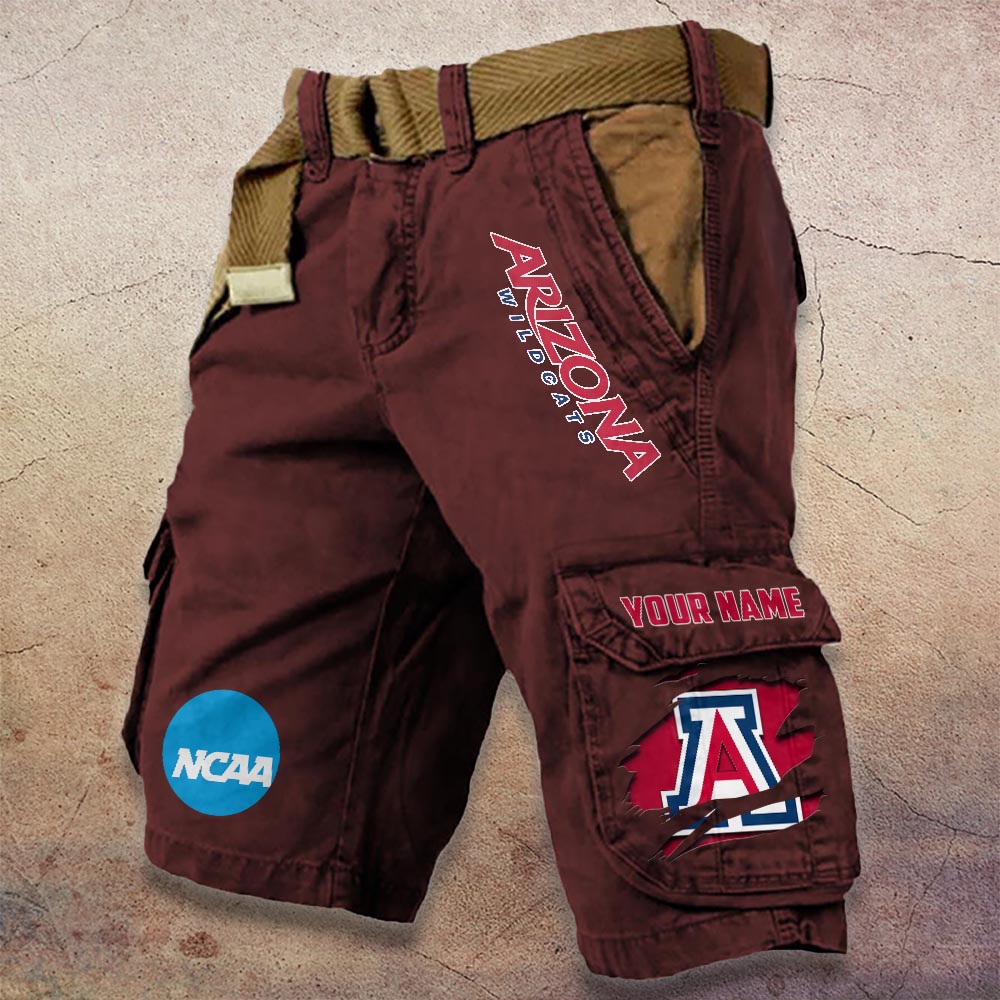Sportswearmerch Arizona Wildcats NCAA Denim Short For Fan