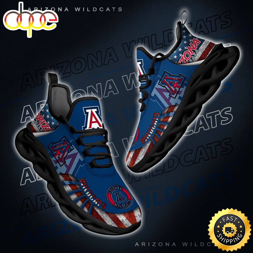 Sportswearmerch Arizona Wildcats NCAA Max Soul Shoes Sneakers For Men And Women