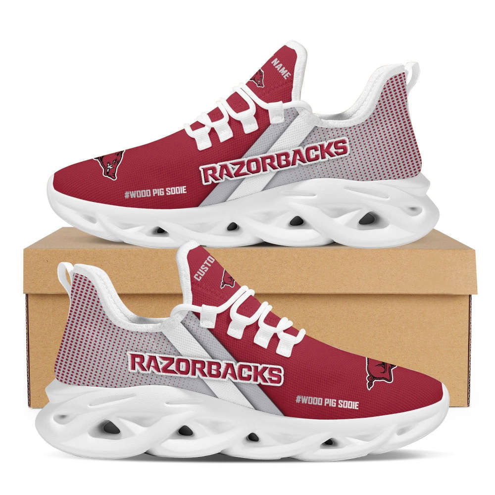 Sportswearmerch Arkansas Razorbacks NCAA Max Soul Shoes Sneakers For Men And Women